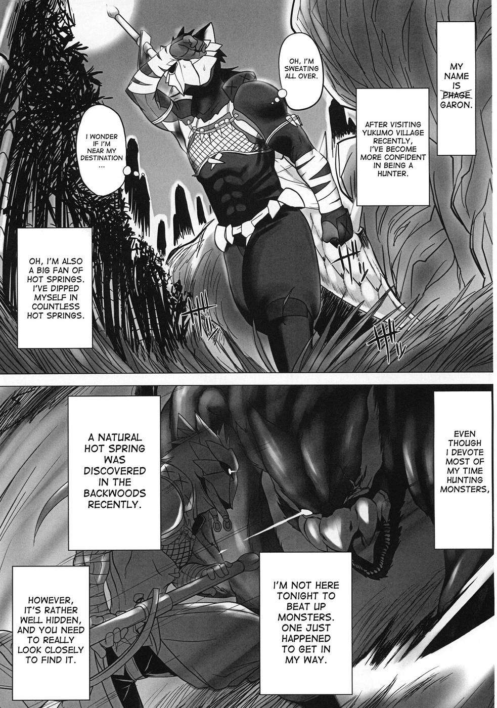 Hentai Manga Comic-Monhan P3 Hon Hitou Konyoku Dosu Mellon Ban-Read-7